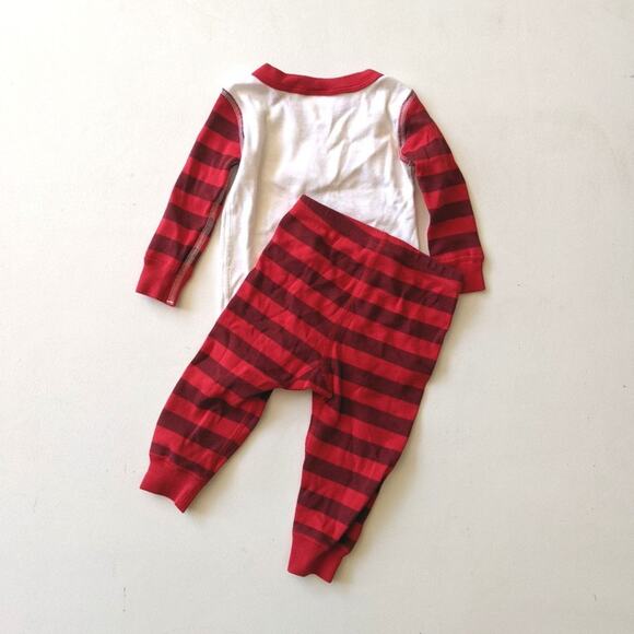 Hanna Andersson Pajamas Baby Boys Size 12-18m Spider Man Christmas - Picture 3 of 4